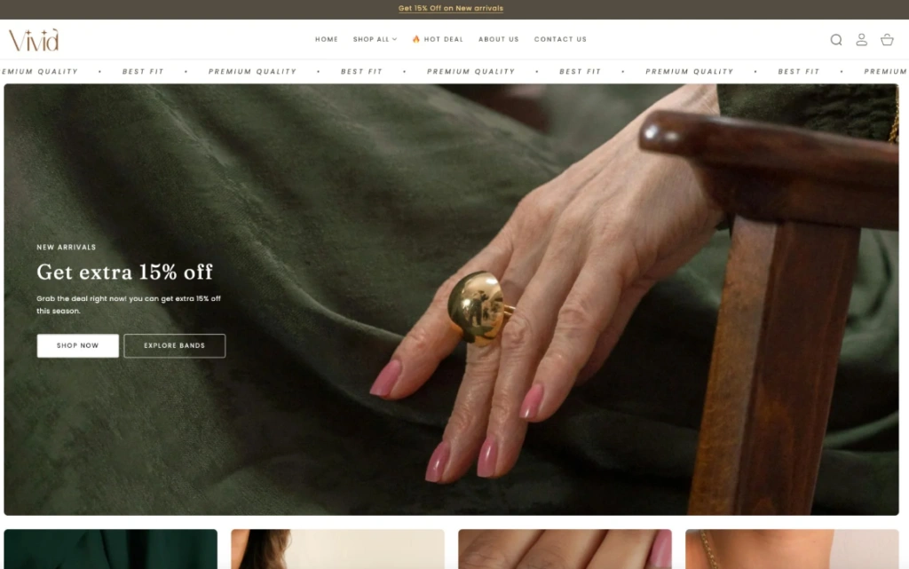 Vivid shopify theme